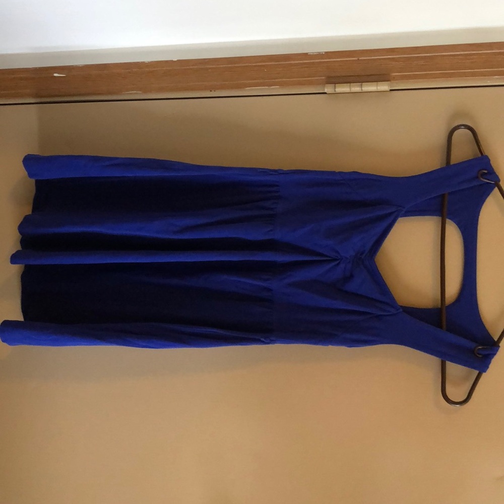 Blue dress